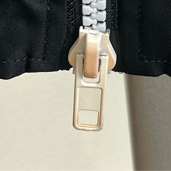 Hunter Men's Black Track Jacket Black White Size Large Lightweight - Picture 8 of 11